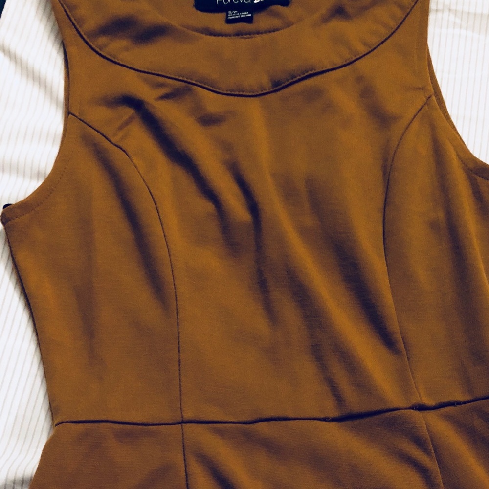 Forever 21 Brown Dress